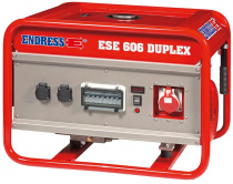 Бензиновый генератор Endress ESE 606 DSG-GT ES Duplex с АВР