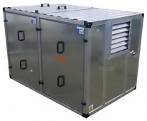Дизельный генератор АМПЕРОС LDG12 E 3 фазы в контейнере с АВР