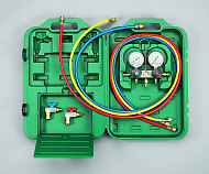 Двухвентильный манометрический коллектор Refco BM2-3-Auto-Set