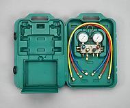 Четырехвентильный манометрический коллектор Refco BM4-3-DS-R32