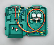 Двухвентильный манометрический коллектор Refco BM2-3-Auto-Set-DS-RC