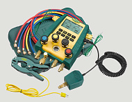 Цифровой манометрический коллектор Refco DIGIMON4-3-PLUS-CA-CLAMP-VAC