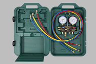 Четырёхвентильный манометрический коллектор Refco SM4-3-DS-MULTI