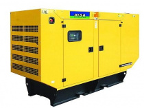 Дизельный генератор Aksa APD-145C в кожухе
