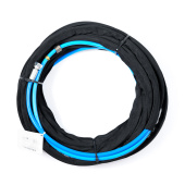 Смешанный шланг + нейлоновый текстильный рукав 3/16" Sagola 86463805 10м