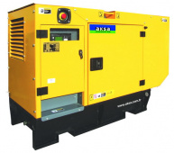 Дизельный генератор Aksa APD30C в кожухе с АВР