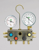 Четырёхвентильный манометрический коллектор Refco М4-3-BS- R600a