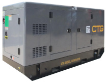 Дизельный генератор CTG AD-220SD в кожухе с АВР