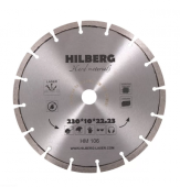 Диск алмазный отрезной Hilberg Hard Materials Лазер 230*10*22.23mm HM106
