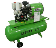 Винтовой компрессор Atmos Albert E 65-RD 10 с ресивером и осушителем