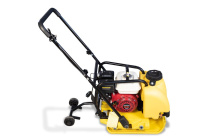Виброплита TOR C-85T(R) 90 кг, 13,5кН (Loncin) бак, коврик, колесный комплект