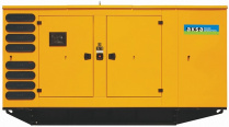 Дизельный генератор Aksa AP 500 в кожухе с АВР