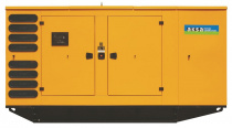 Дизельный генератор Aksa APD550C в кожухе с АВР