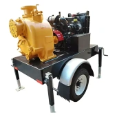 Дизельная мотопомпа ET-PUMPS JD6-250 G10 WPT, WEICHAI
