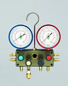 Четырехвентильный манометрический коллектор Refco M4-3-DELUXE-DS-SUPER-CA-CCL-60