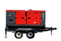 Дизельный компрессор BAYSAR DS600-17D на шасси