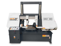 ДВУХКОЛОННЫЙ ПОЛУАВТОМАТИЧЕСКИЙ ЛЕНТОЧНОПИЛЬНЫЙ СТАНОК METAL MASTER MGH-500