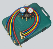 Двухвентильный манометрический коллектор Refco M2-3-DELUXE-DS-CLIM