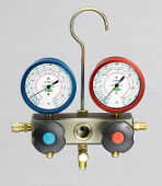 Двухвентильный манометрический коллектор Refco M2-3-DELUXE-DS-R22-CA-CCL-36