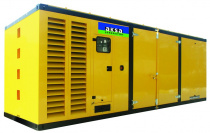 Дизельный генератор Aksa APD1000C в кожухе с АВР