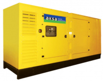 Дизельный генератор Aksa AD-580 в кожухе с АВР